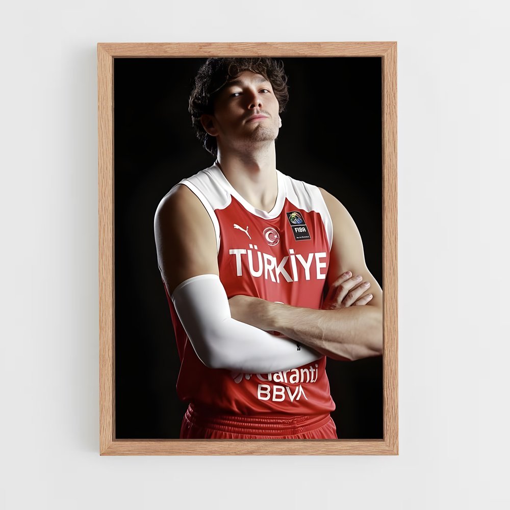 Poster L'Élan Rouge – affiche Basketball (vue 4)